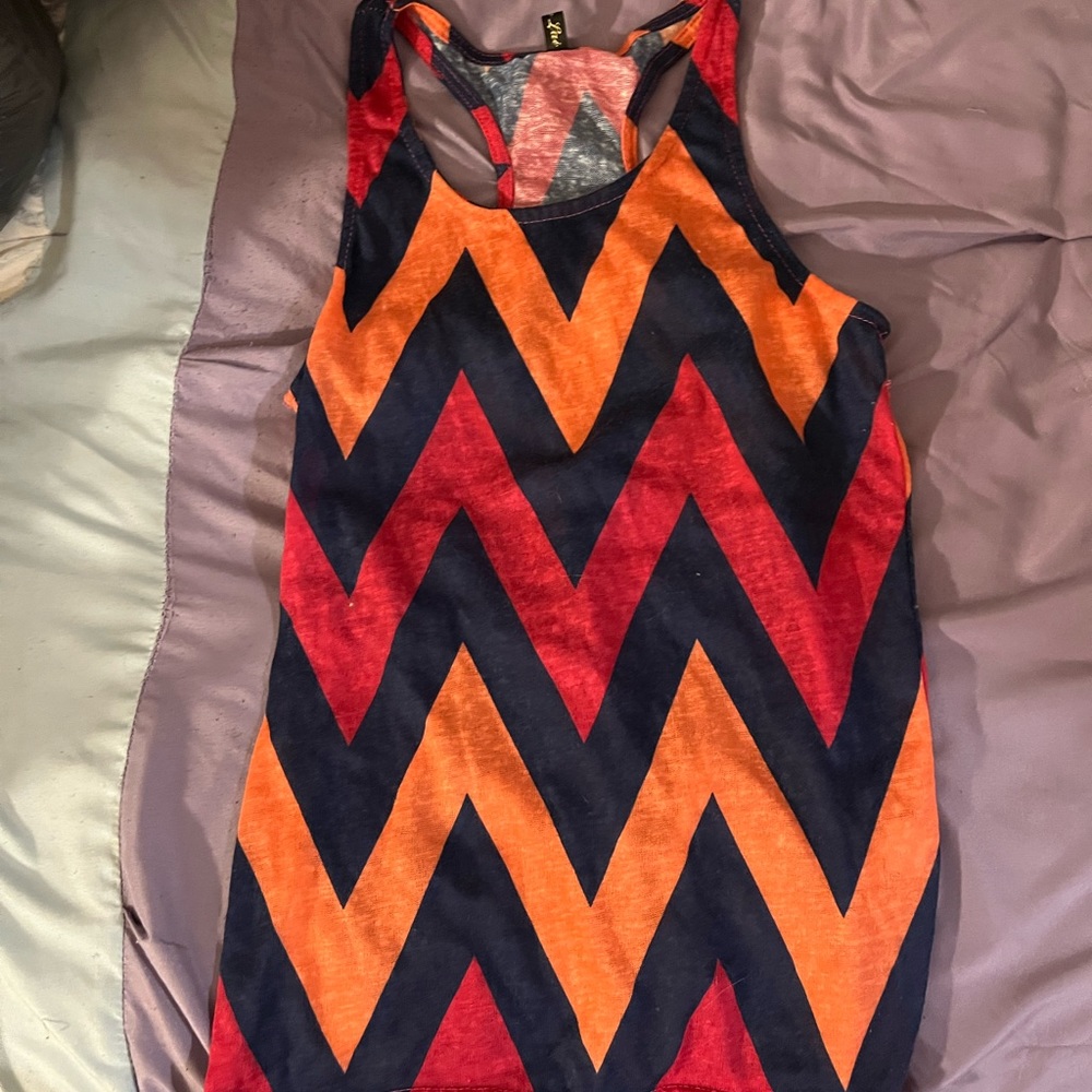 Colored tank top